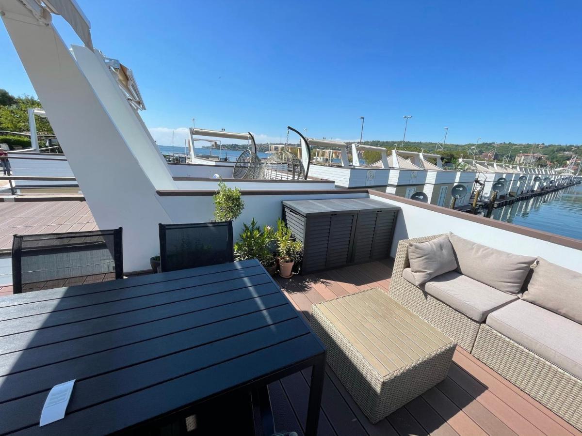 Floating Sea House Marea Apartman Portorož Kültér fotó