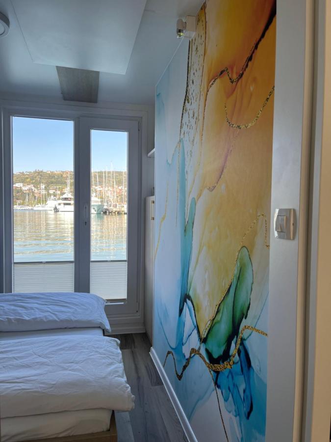 Floating Sea House Marea Apartman Portorož Kültér fotó