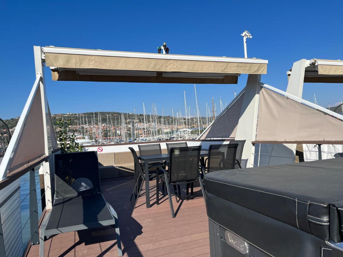 Floating Sea House Marea Apartman Portorož Kültér fotó