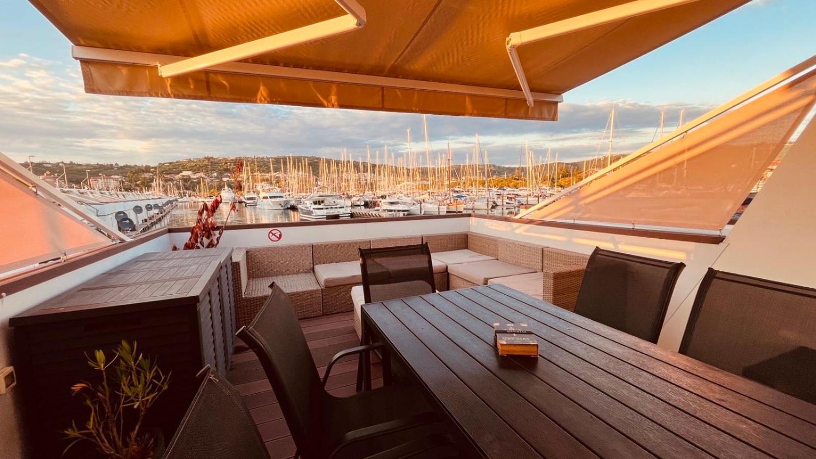 Floating Sea House Marea Apartman Portorož Kültér fotó